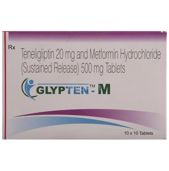 glypten m tablet 10's